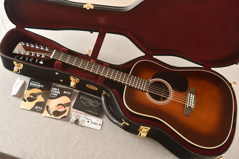 Акустическая гитара Martin Custom Shop HD12 28 Style 12 String Adirondack Ambertone #2750441 тамбурин dadi hd12 p