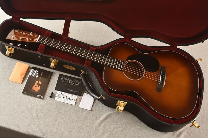 

Акустическая гитара Martin Custom Shop 000 18 Style Adirondack Sinker Ambertone #2722229