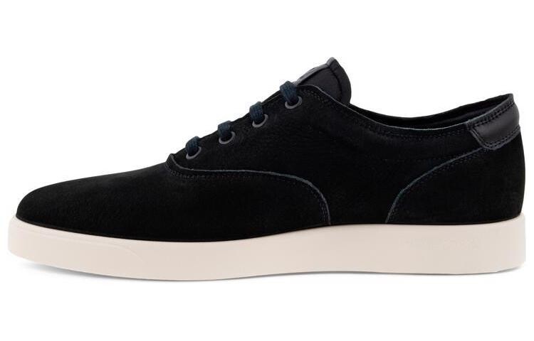 

Кроссовки ecco Skateboarding Shoes Men Low-top Black, черный