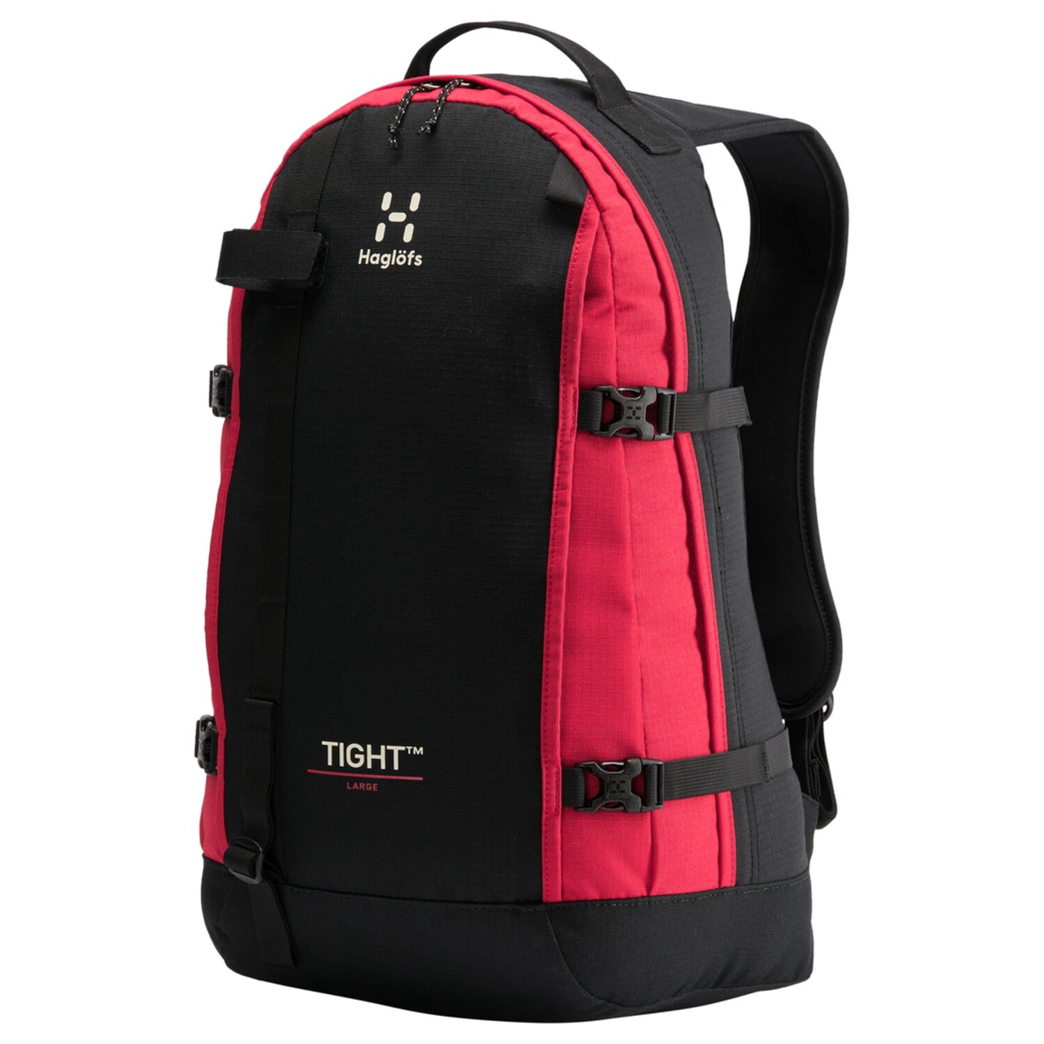 

Рюкзак Haglöfs Tight Large 53 cm, цвет true black/scarlet red