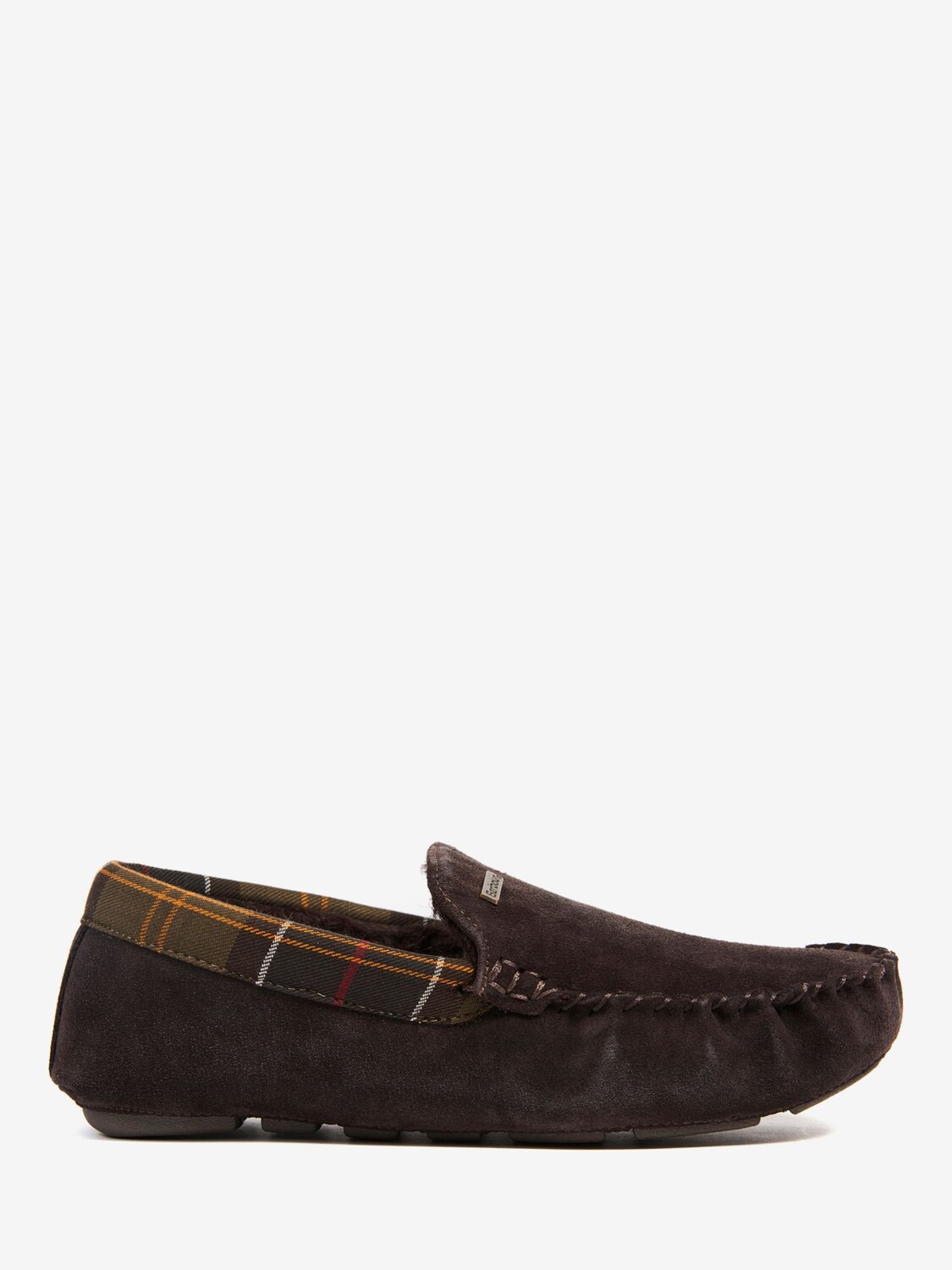 

Замшевые тапочки Barbour Monty, шоколадный