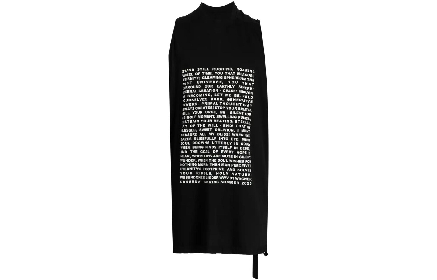 

Футболка мужская черная Rick Owens Drkshdw, черный