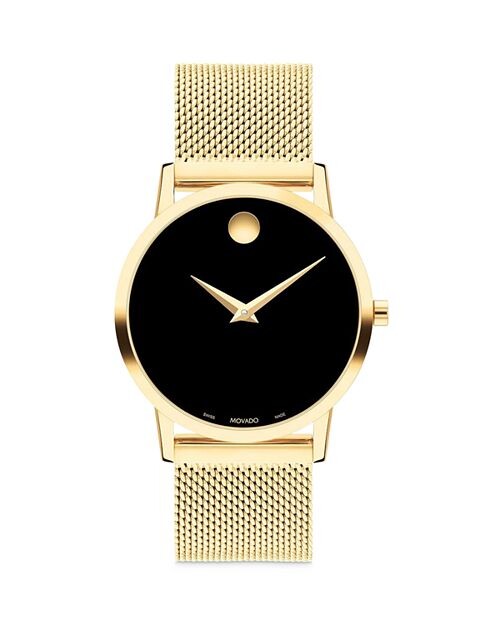 

Классические музейные часы, 33 мм Movado, цвет Black