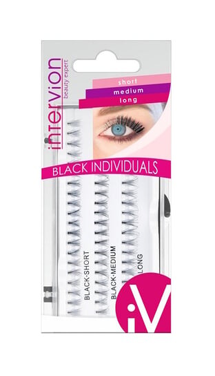

Ресницы Black Individuals, 1 шт. Inter-vion