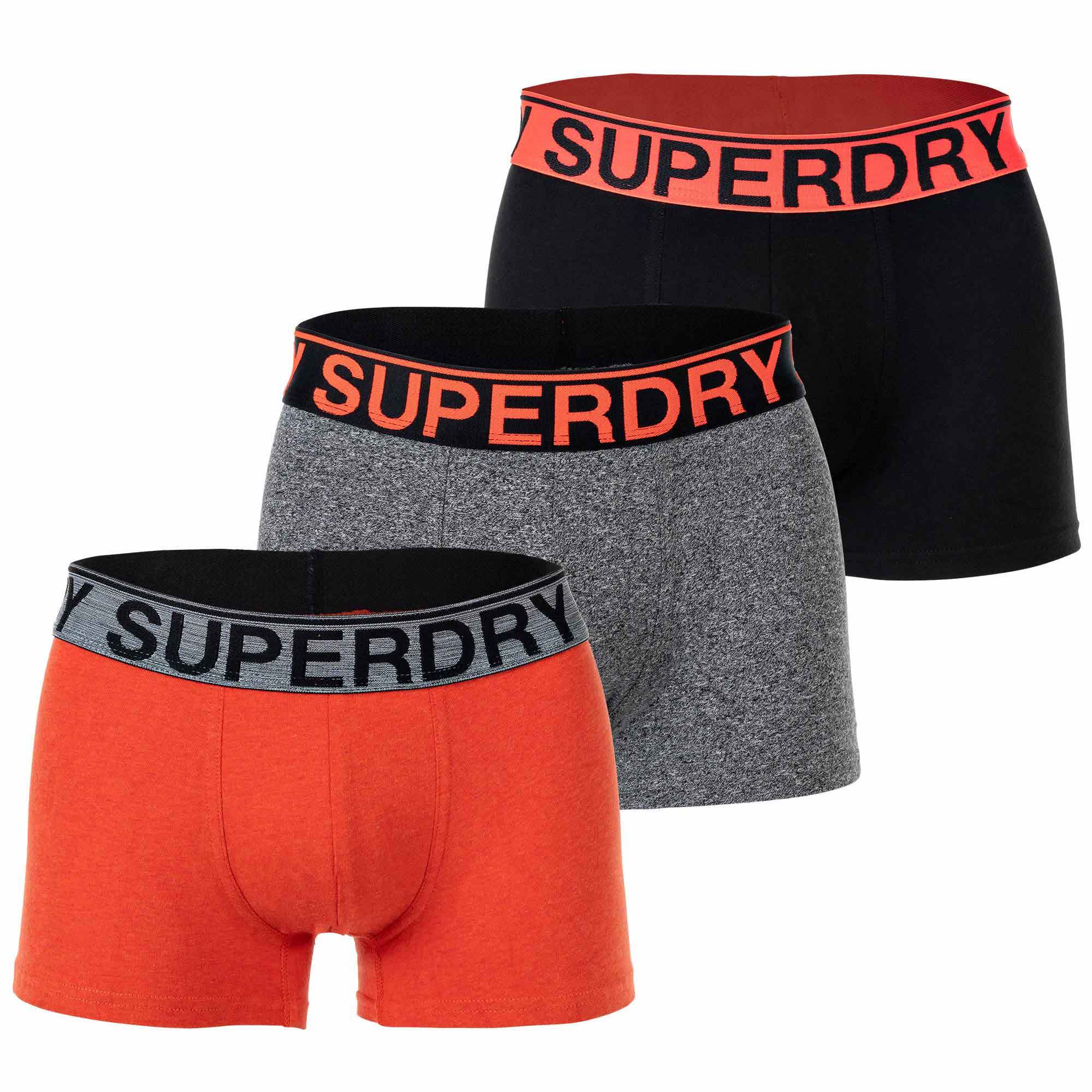 

Боксеры Superdry Boxershort 3 шт, черный