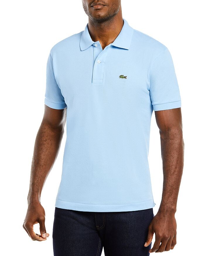 

Классическая модная рубашка-поло Lacoste из хлопкового пике Lacoste