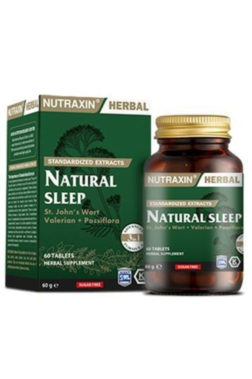 

Nutraxin Natural Sleep 60 капсул 8697432095586,