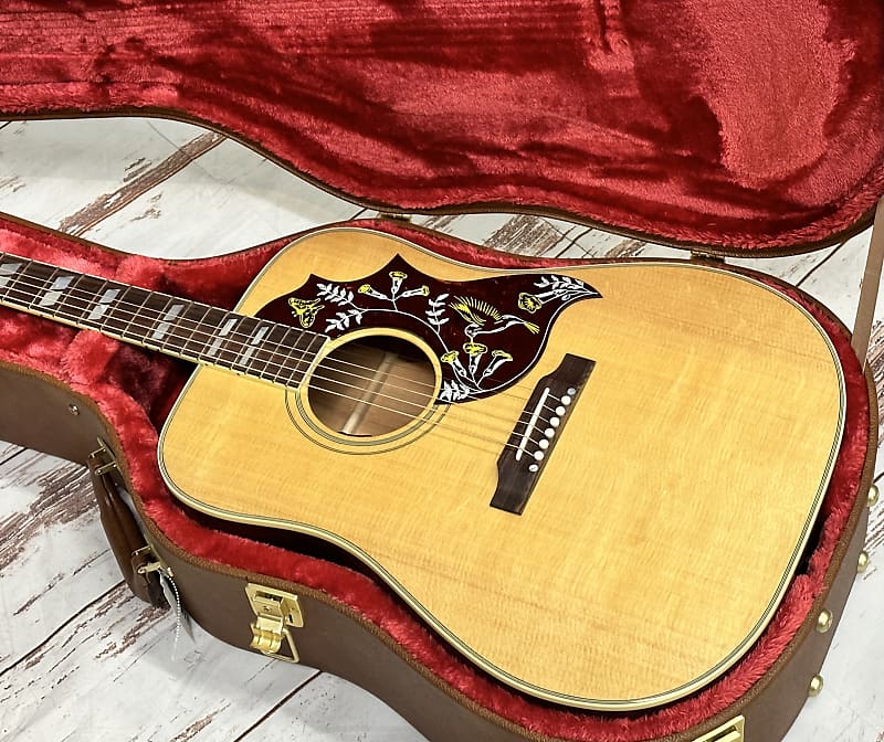 Акустическая гитара Gibson Hummingbird Original 2023 Antique Natural New Unplayed Auth Dlr #068 auth