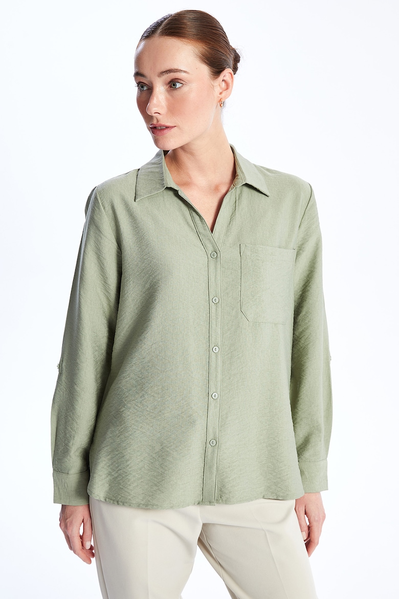 цена Рубашка с карманом Lc Waikiki, зеленый