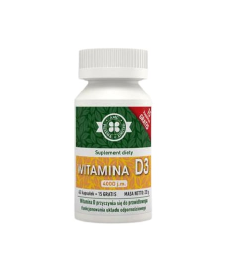 Витамин D3 4000 МЕ 60 капсул AMC Pharma Limited AMC Pharma Limited