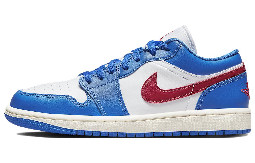 

Кроссовки женские Jordan 1 Low Sport Blue Gym Red