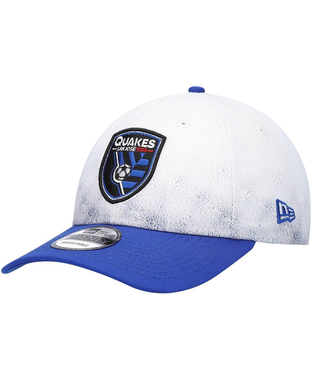 

Мужская белая выездная майка San Jose Earthquakes 2019 с регулируемой кепкой 9TWENTY New Era