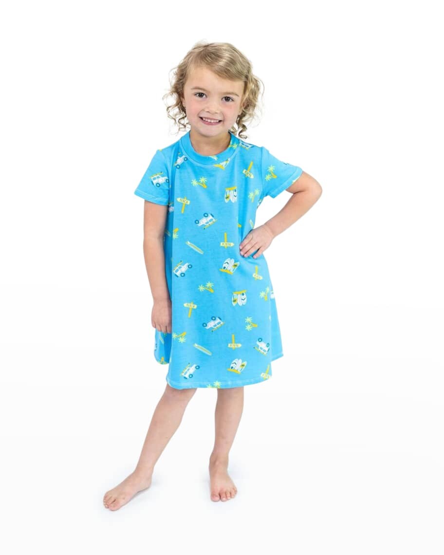 

Платье для девочек Surf's Up с короткими рукавами, размер XS-L Lovey&Grink