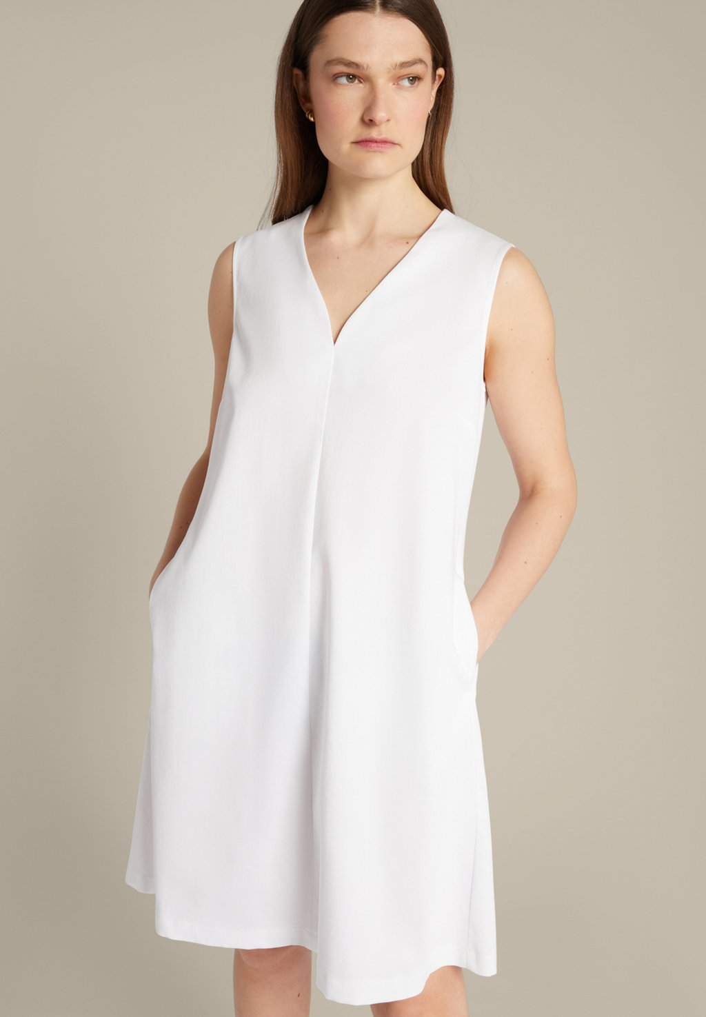 Платье повседневное SMANICATO Elena Mirò, белый цена и фото