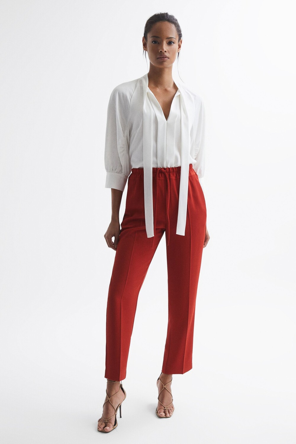 

Брюки Hailey без застежки Reiss, красный