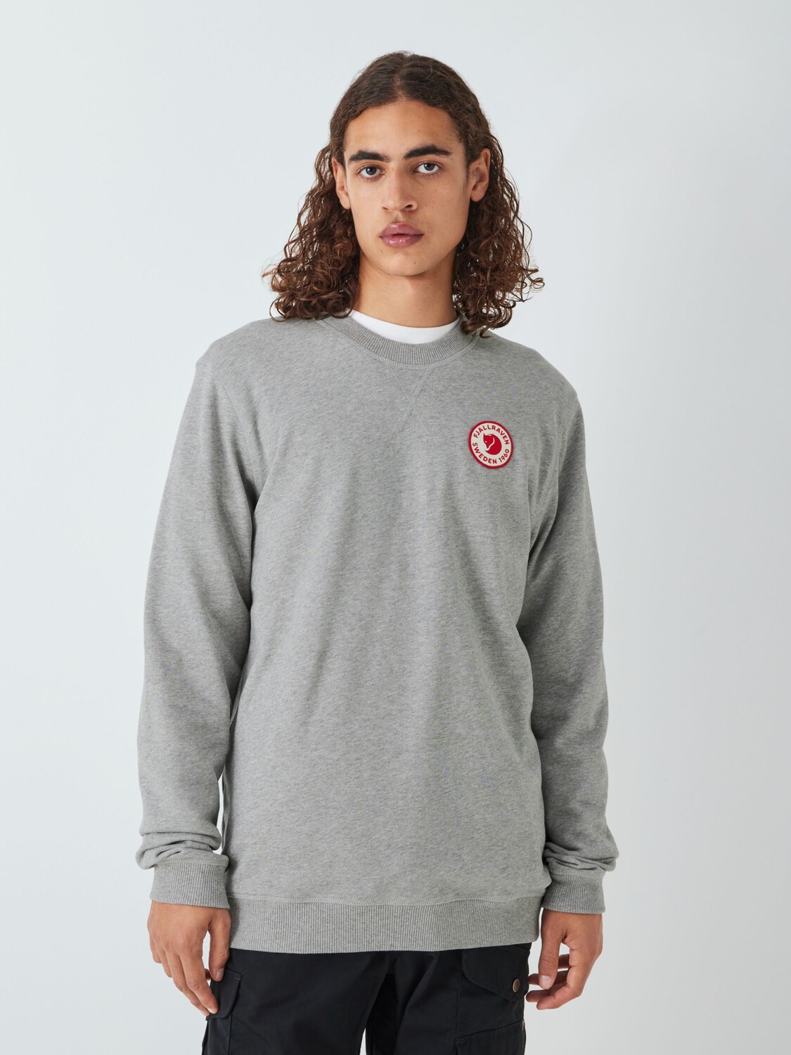 

Джемпер из органического хлопка Fjällräven, серый меланж