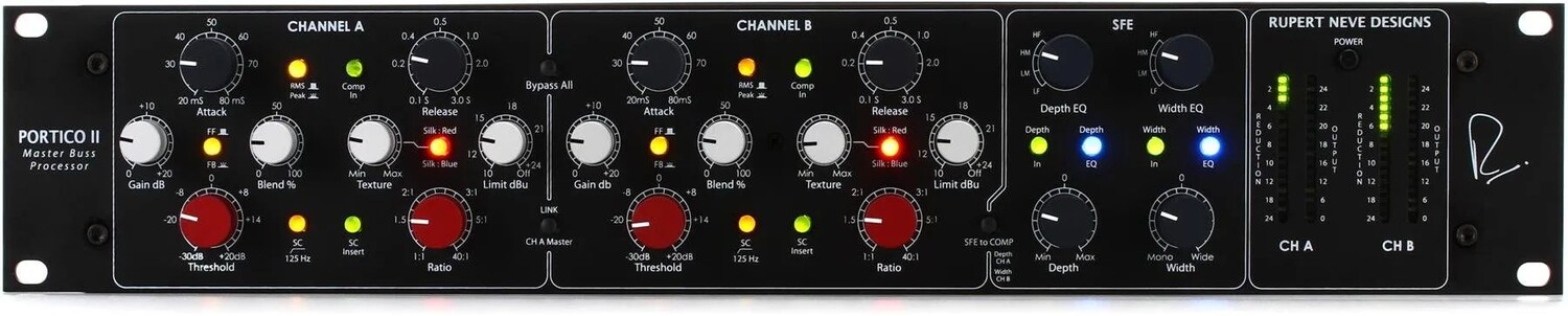 

Rupert Neve Designs Процессор Portico II Master Buss — черный
