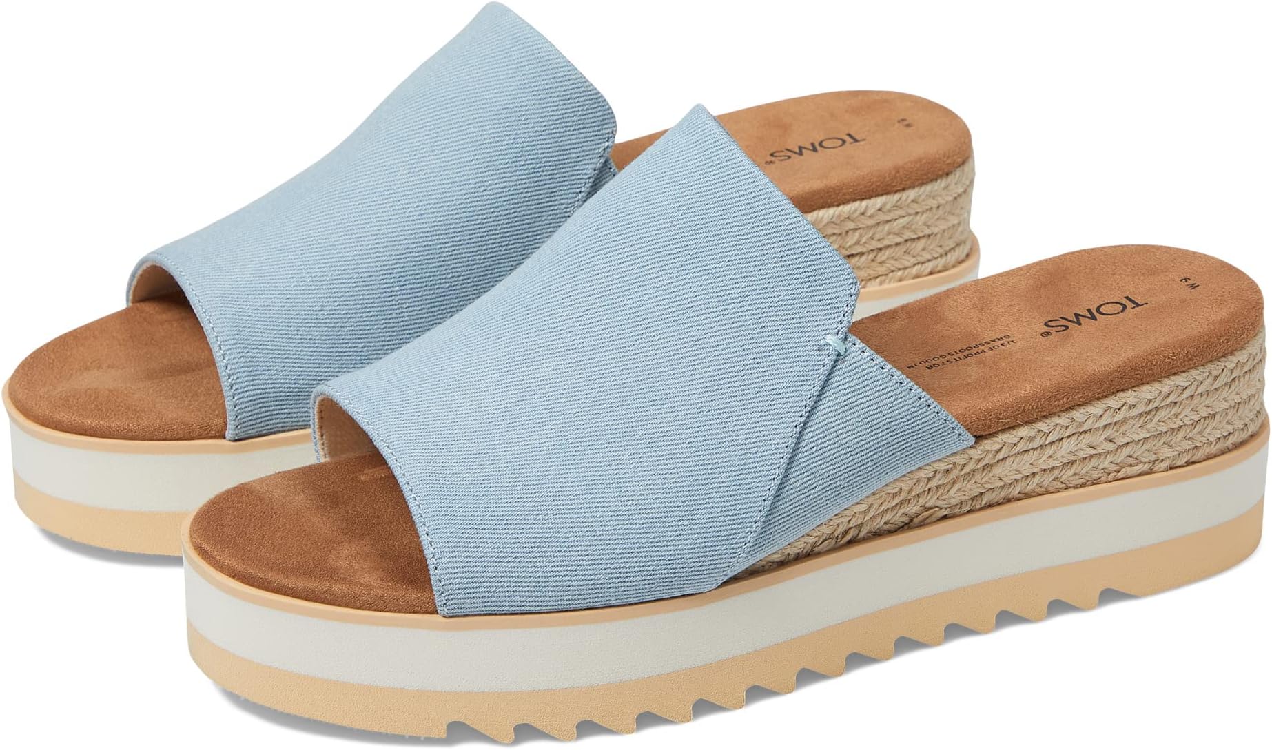 

Босоножки Diana Mule TOMS, цвет Pastel Blue