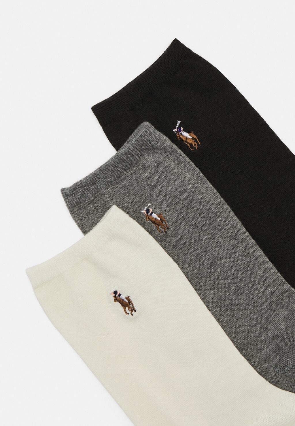 

Носки CREW SOCK 3PACK Polo Ralph Lauren, черный