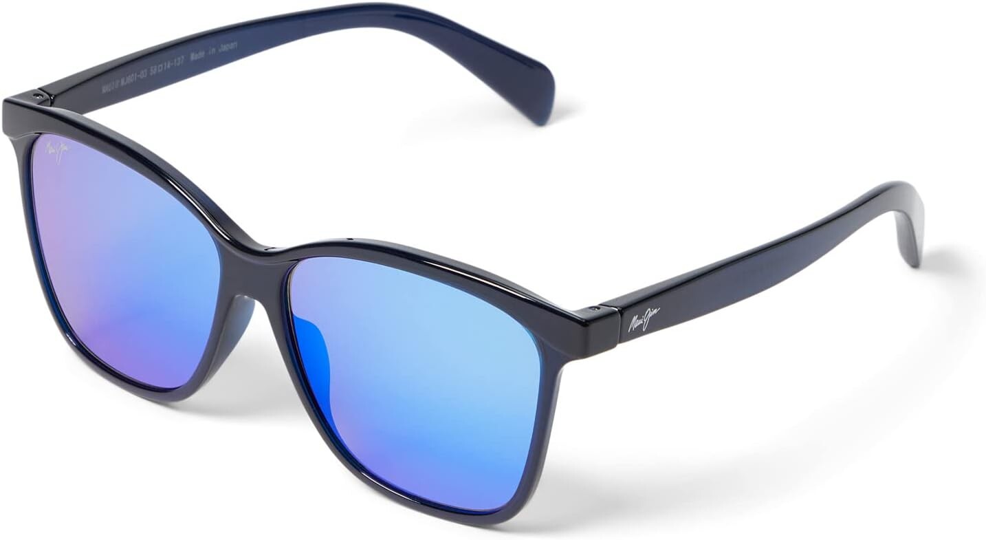 

Солнцезащитные очки Liquid Sunshine Maui Jim, цвет Translucent Navy/Blue Hawaii