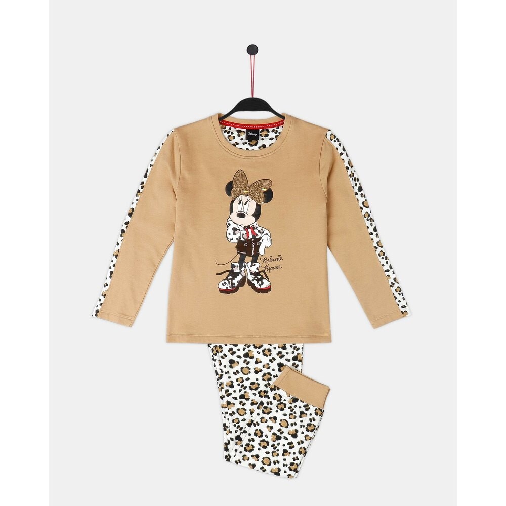 

Пижама Disney Minnie Leopardo, бежевый