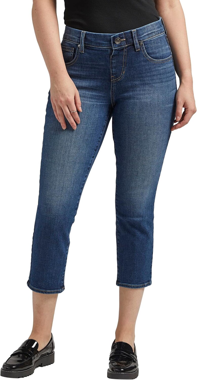 

Джинсы Petite Maya Mid-Rise Capris Jag Jeans, цвет Night Blue