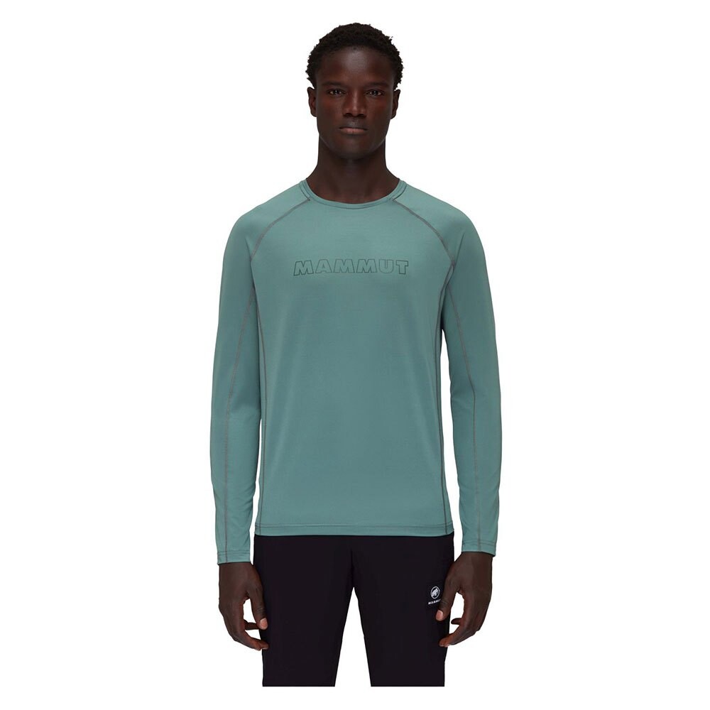 

Футболка с длинным рукавом Mammut Selun Fl Sun Logo, зеленый
