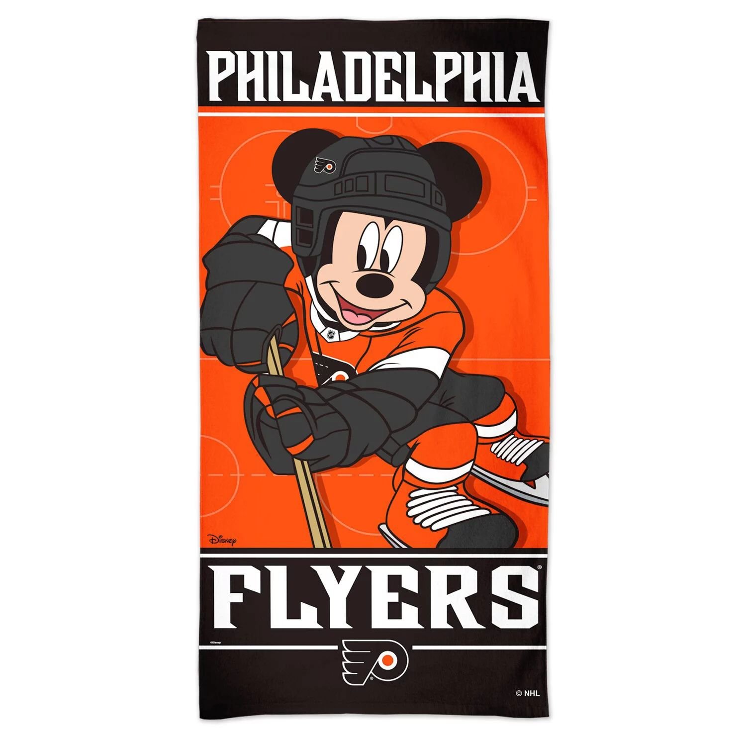 

Пляжное полотенце Team Disney Spectra WinCraft Philadelphia Flyers 30 x 60 дюймов