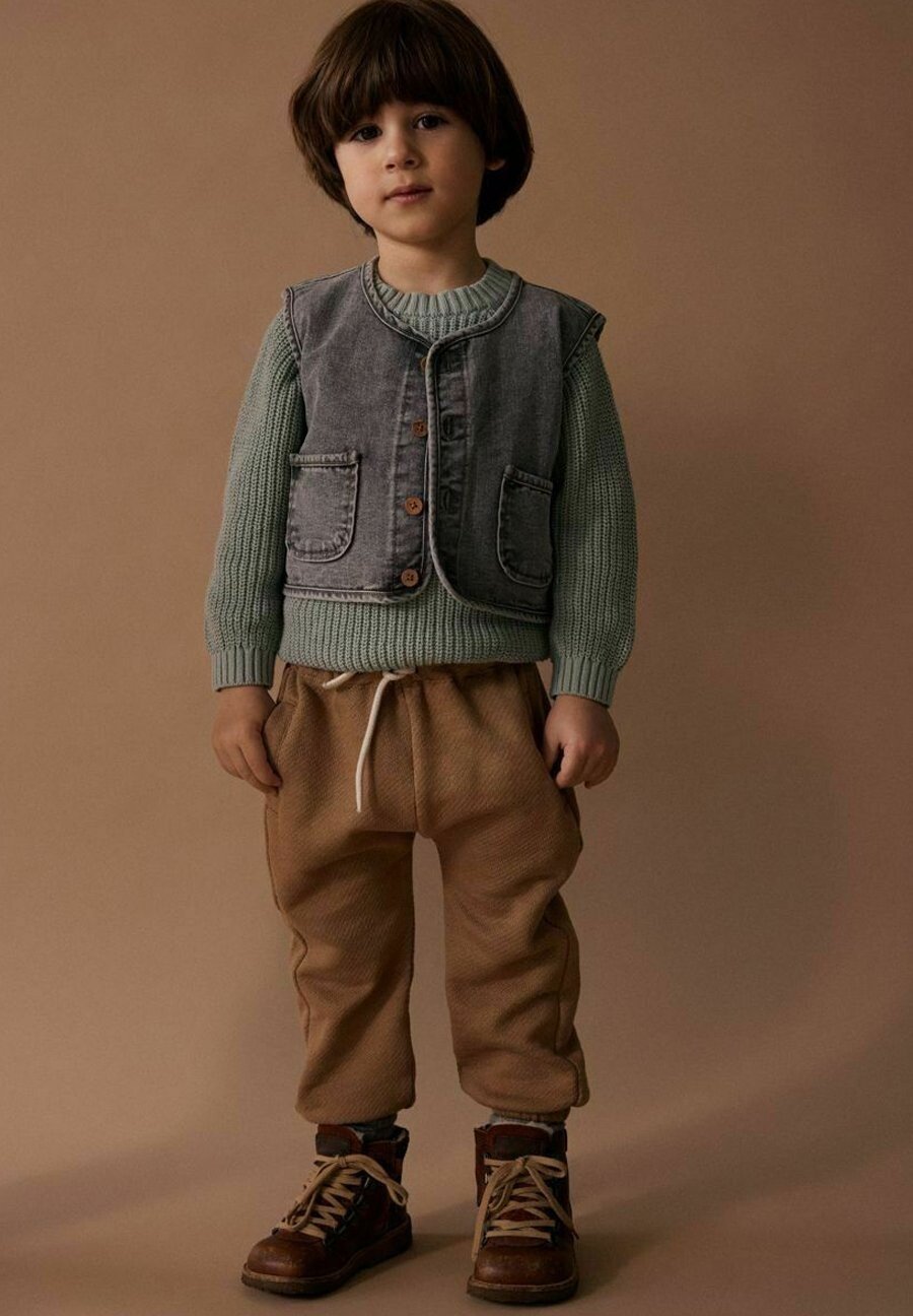 

Вязаный свитер Lil' Atelier, цвет jadeite