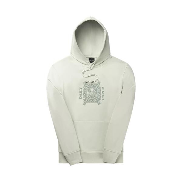 

Футболка rizvan hoodie metal grey metal grey Daily Paper, серый