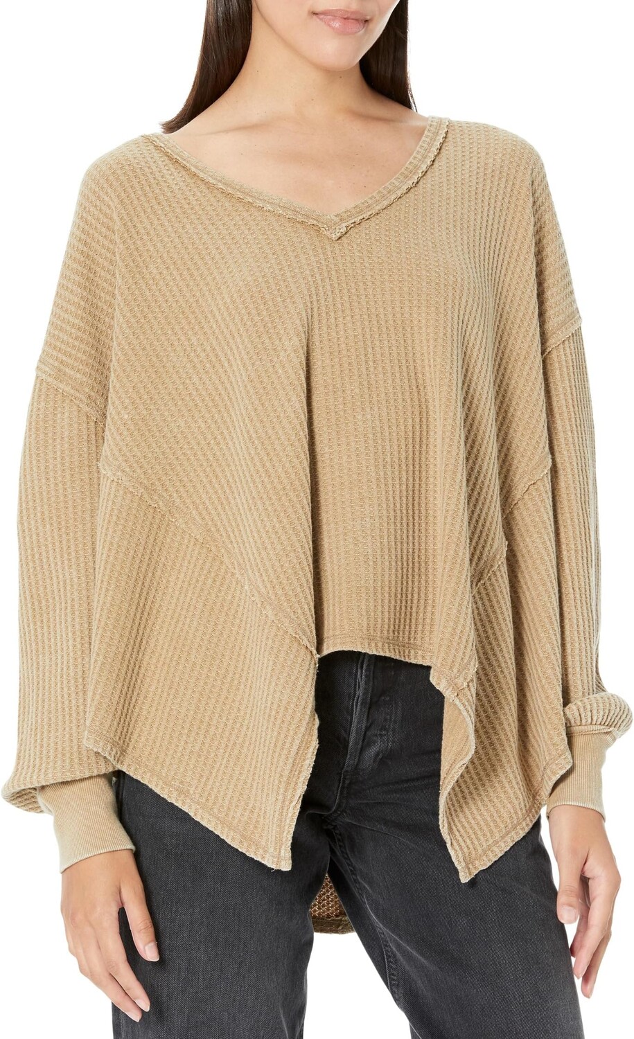 Свитер Coraline Thermal Free People, цвет Olive Tapenade свитер ashton zip thermal free people цвет dried pine