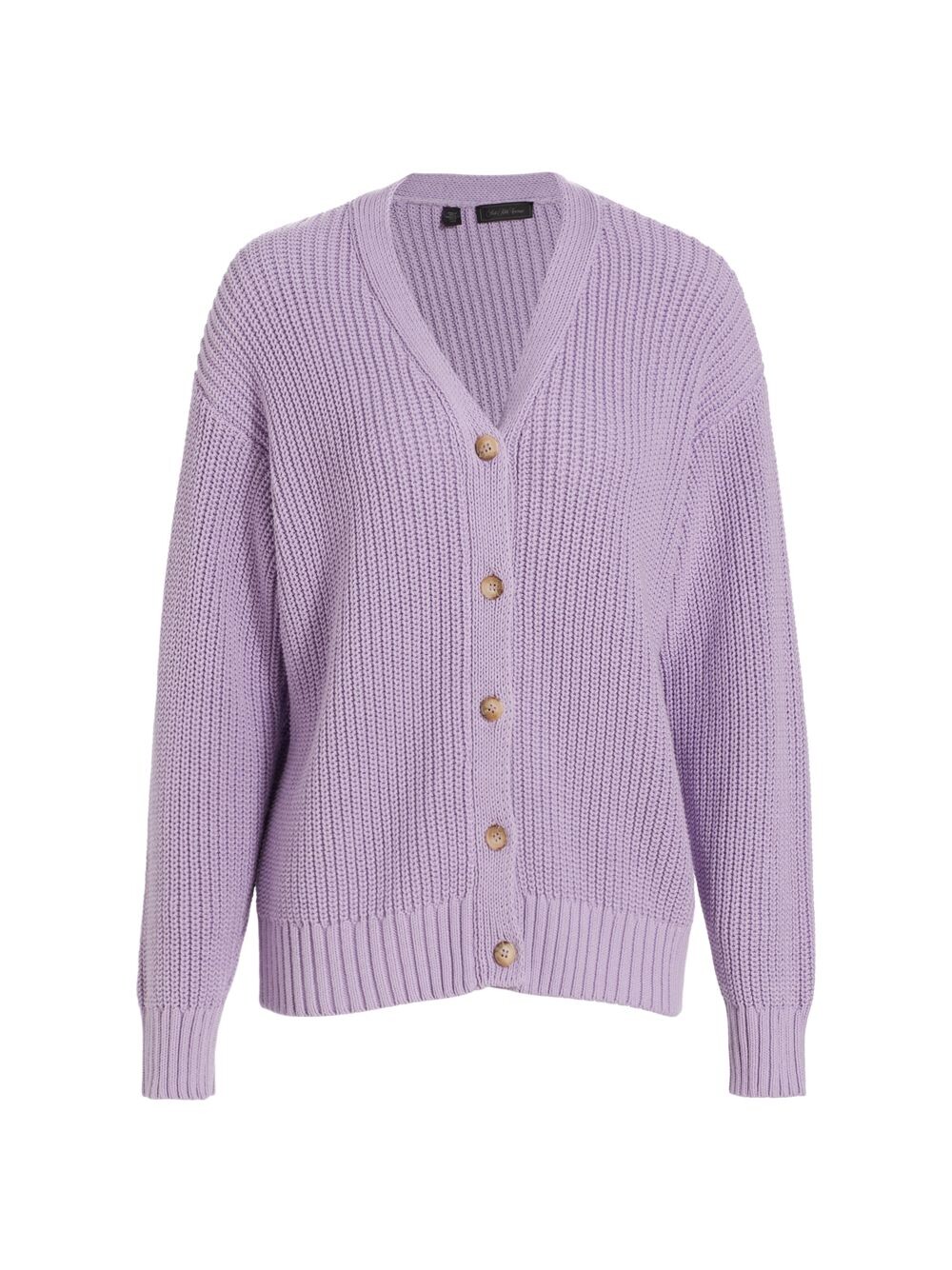 

COLLECTION Вязаный кардиган с длинными рукавами Saks Fifth Avenue, фиолетовый