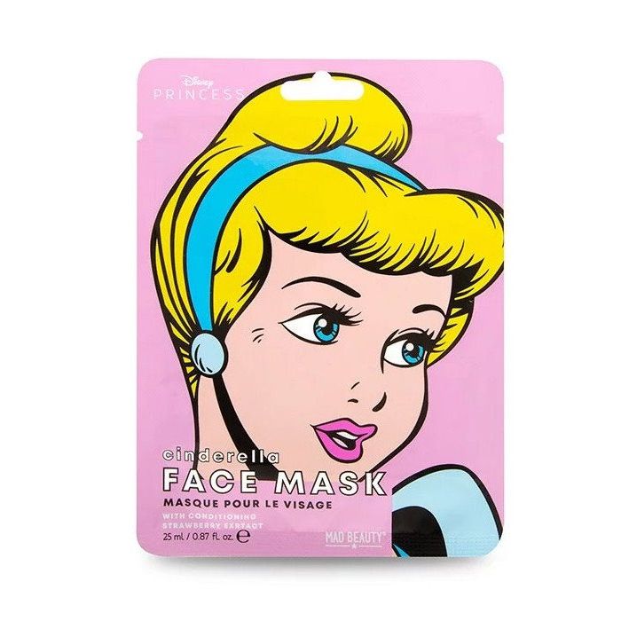 Маска для лица Mascarilla Facial Acondicionadora de Disney Cenicienta Mad Beauty, 25 ml
