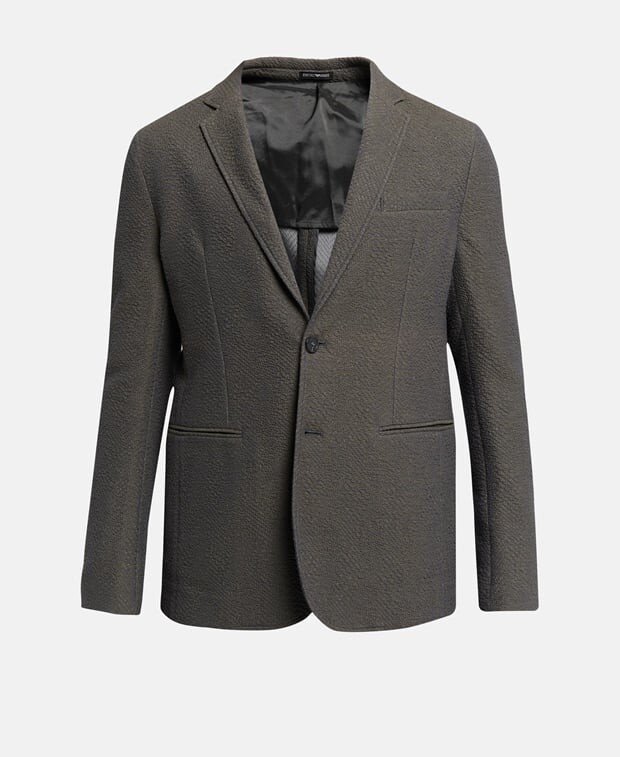 

Блейзер Emporio Armani, темно-серый