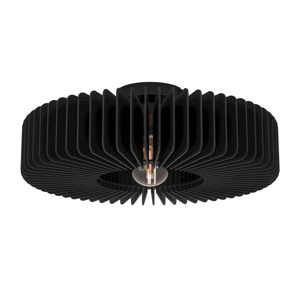

Потолочный светильник PALOMBAIA дерево черный E27 1X40W В:17,5см Ø50см с диммированием EGLO