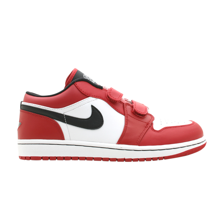 

Кроссовки Air Jordan 1 Low Velcro 'Varsity Red', белый