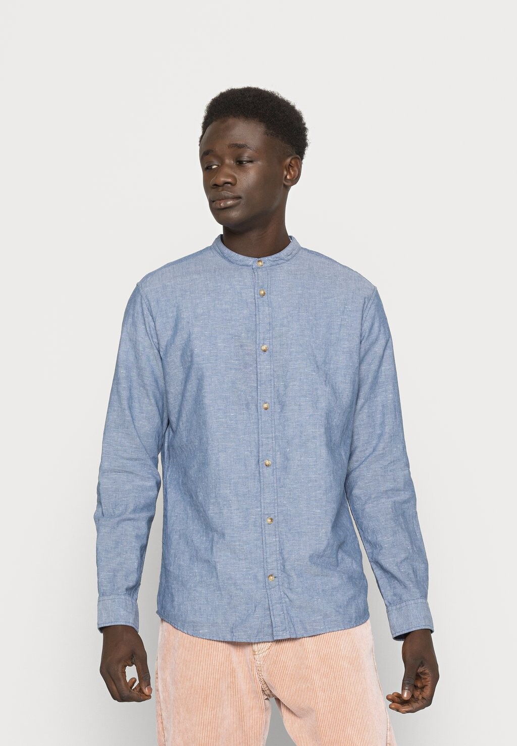 

Рубашка JJESUMMER BAND Jack & Jones, деним выцветший