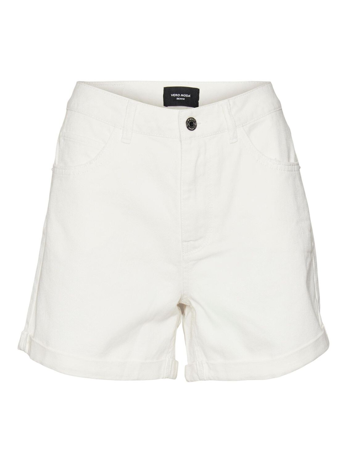 

Шорты Vero Moda Short VMNINETEEN HR LOOSE regular/straight, белый