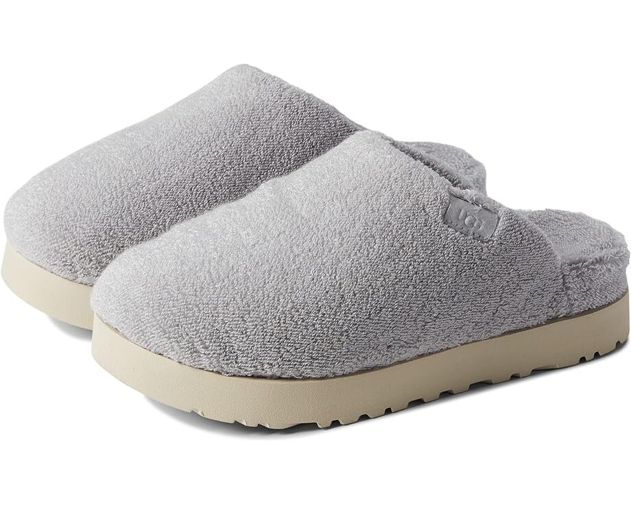 

Шлепанцы UGG Fuzz Sugar Terry Slide, серый