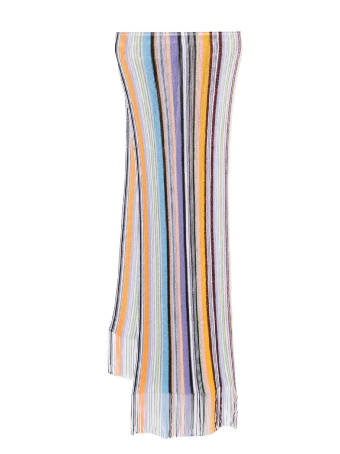 

Missoni шарф с бахромой, синий