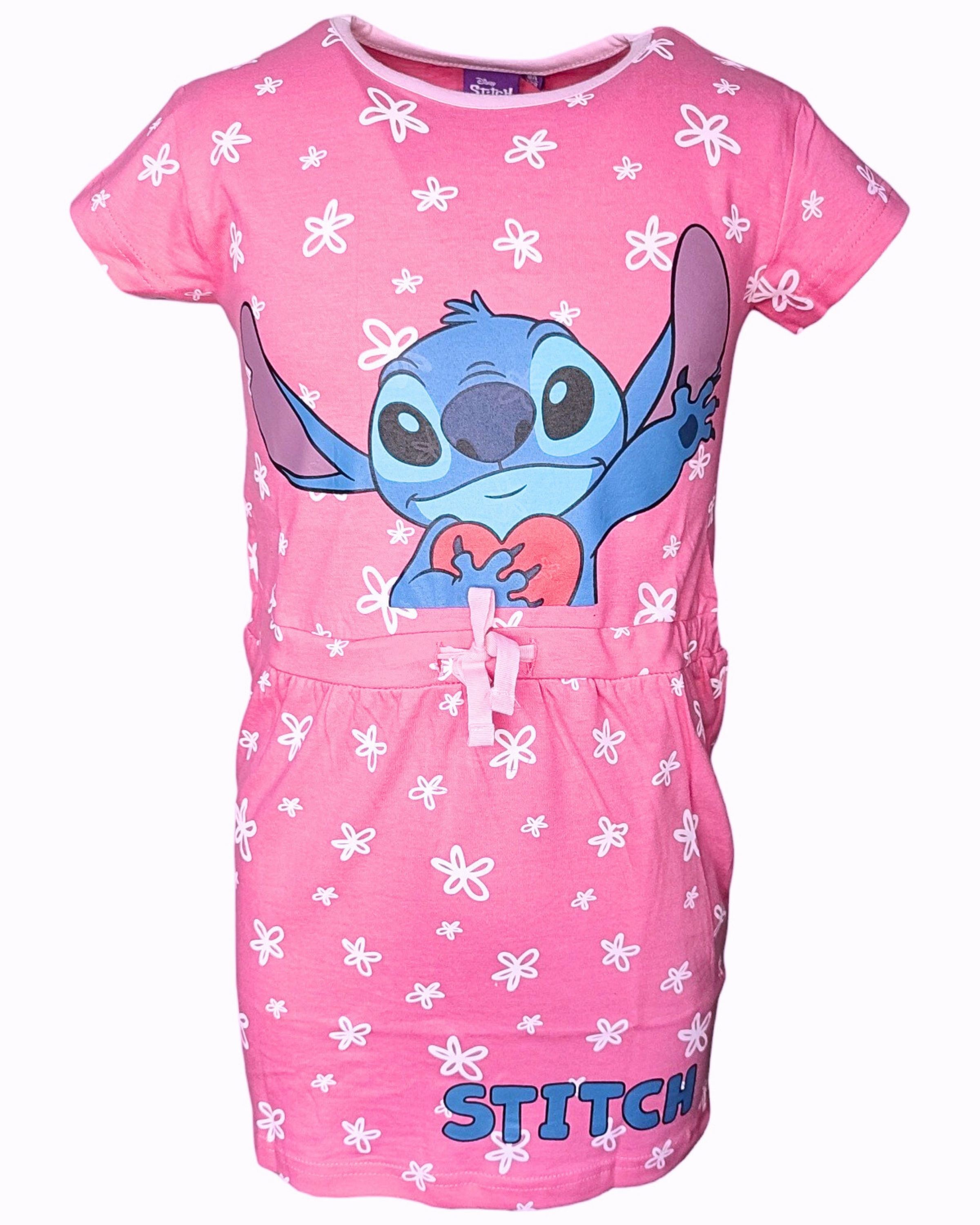 Платье Disney Sommer Disney Lilo & Stitch, розовый disney anime lilo