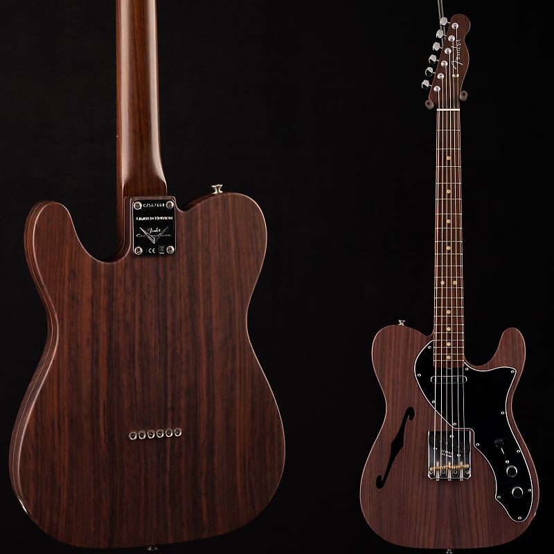 Электрогитара Fender Custom Shop LTD Rosewood Thinline Telecaster Natural 664