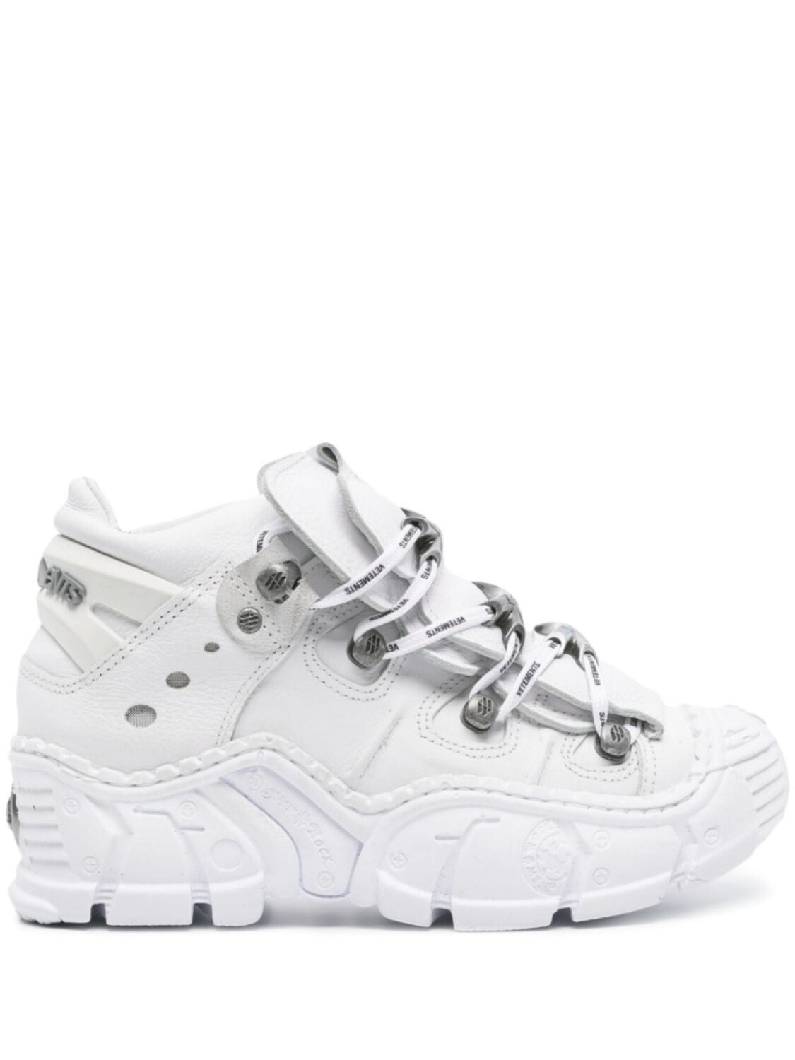 

Кроссовки Vetements х New Rock Platform, белый