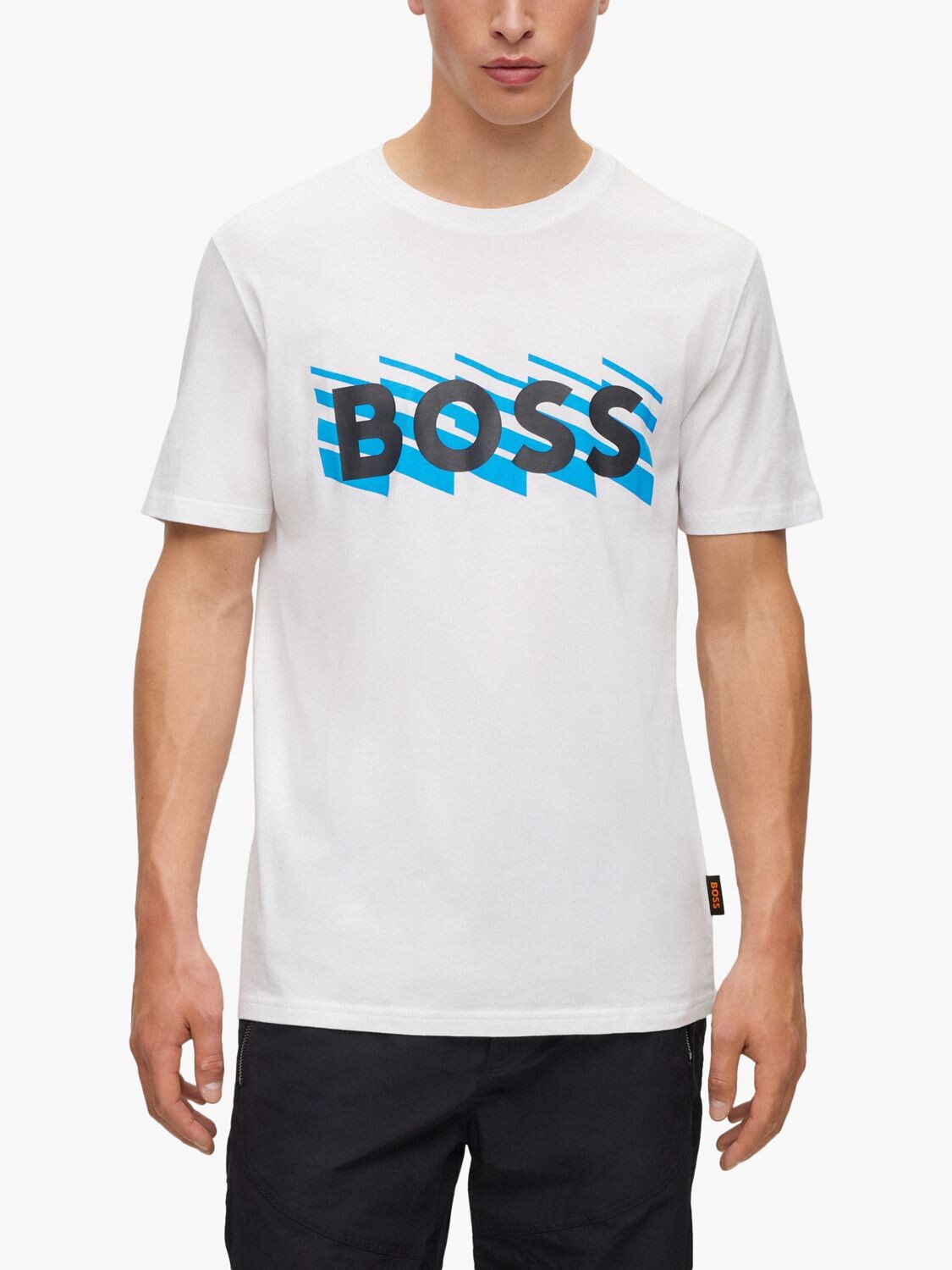 

Футболка BOSS Rete 101, Белый/Мульти