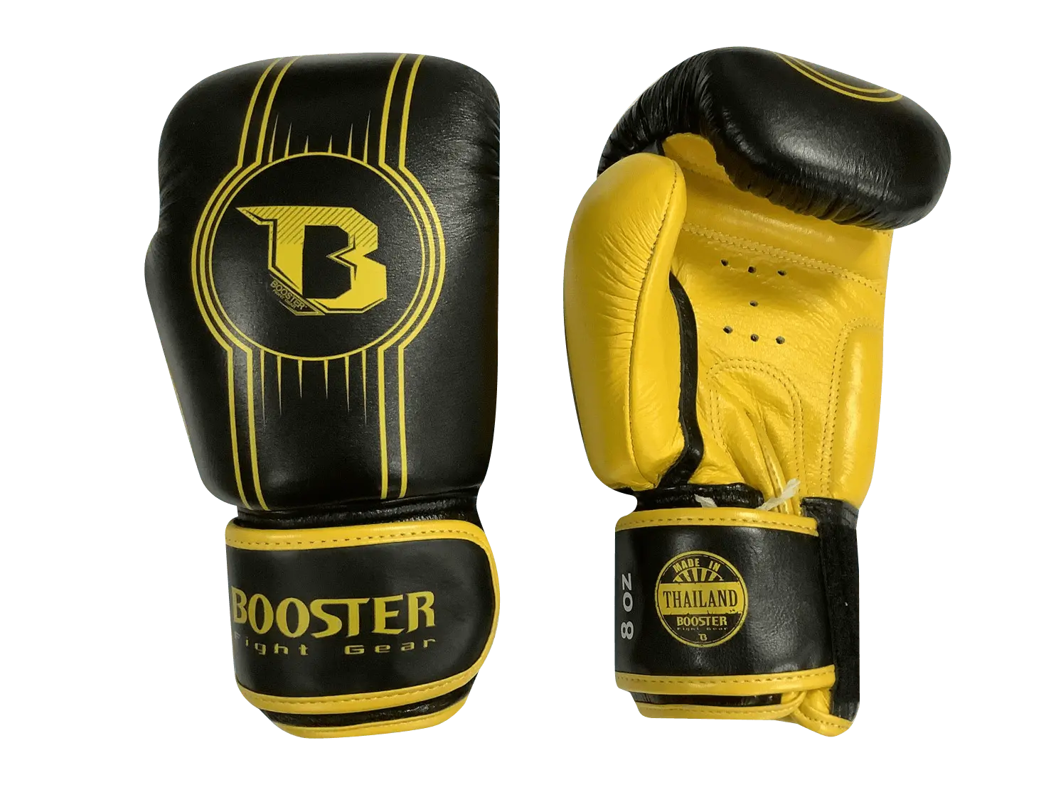 

Боксерские перчатки Booster BGLV6, желтый / черный