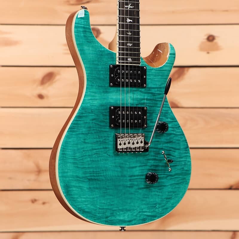 

Электрогитара Paul Reed Smith SE Custom 24 Quilt - Turquoise - CTIF056255