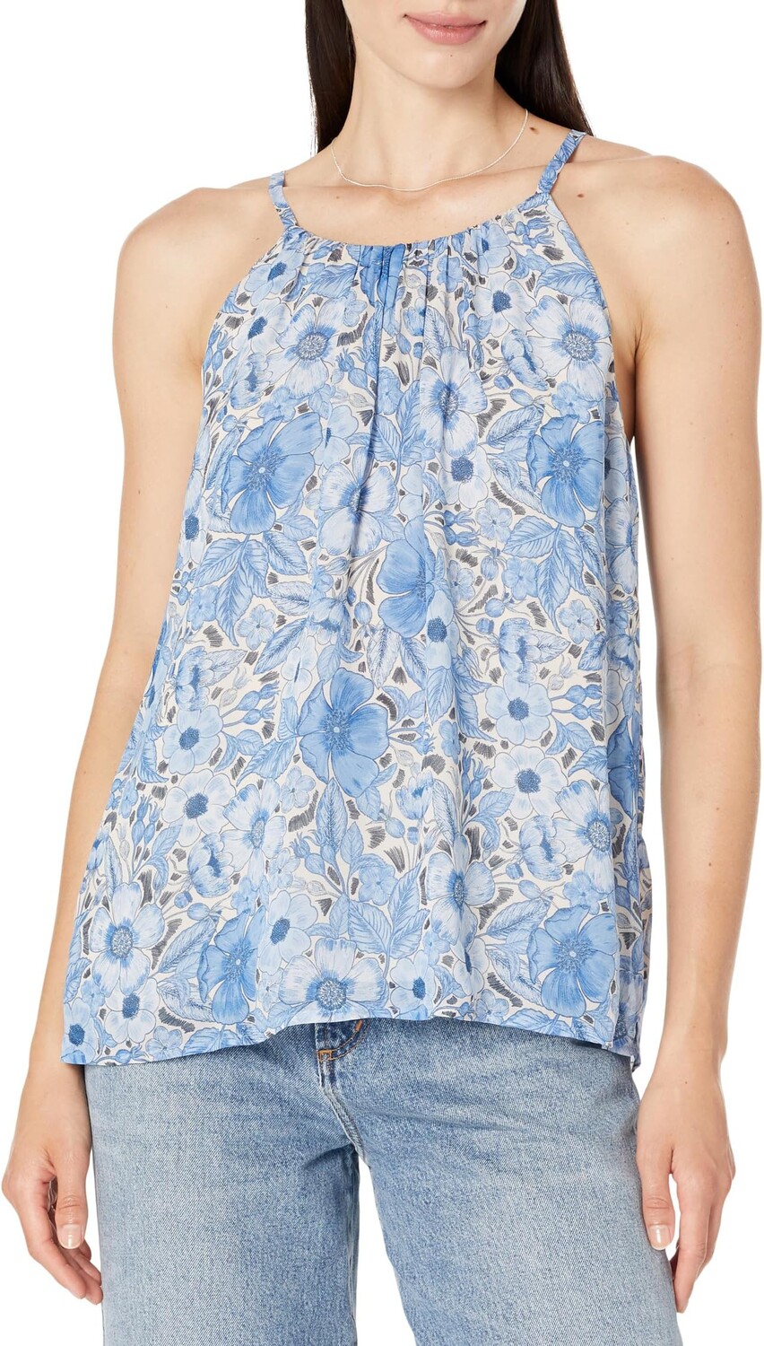 

Майка со сборками Karen Kane, цвет Floral Print