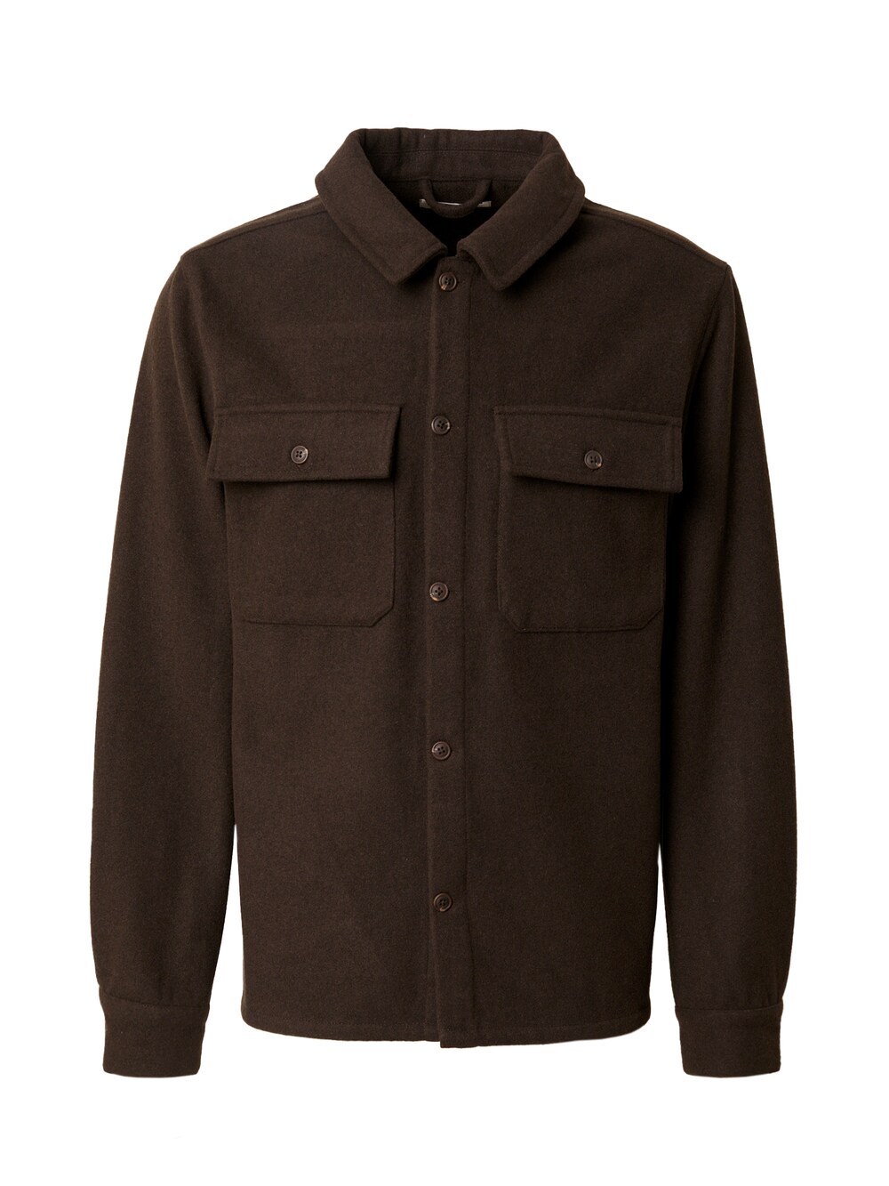 Межсезонная куртка стандартного кроя ABOUT YOU x Jaime Lorente Marco, темно коричневый
