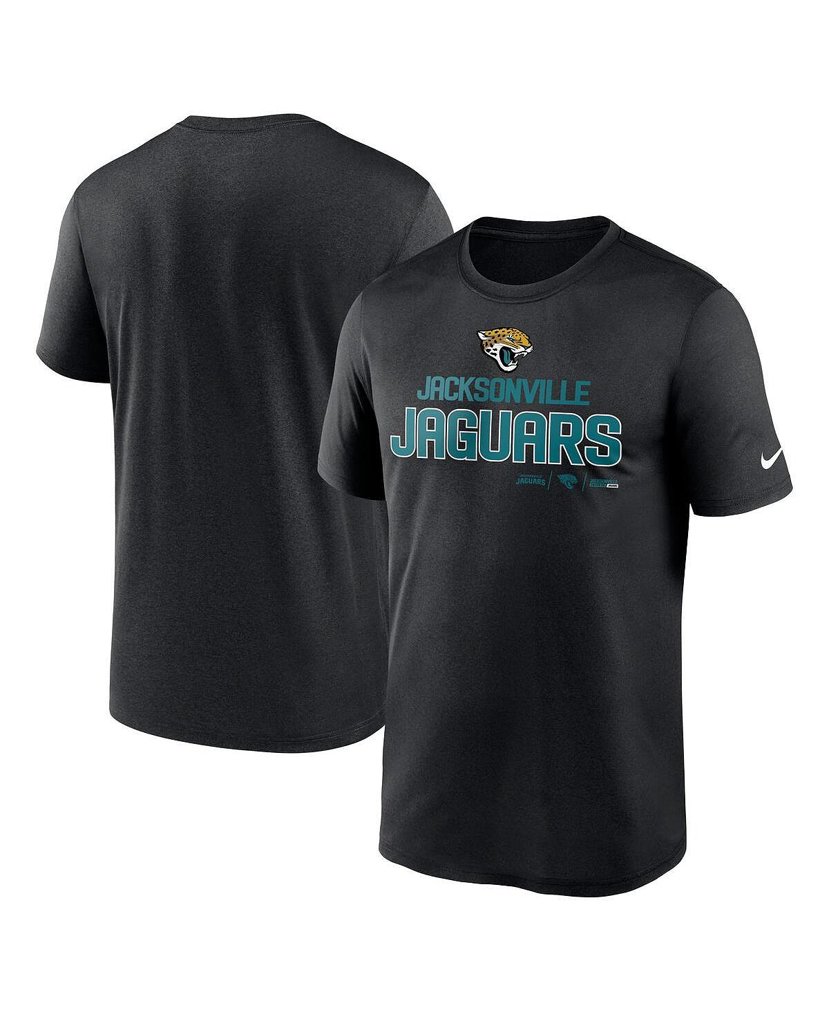 Мужская черная футболка Jacksonville Jaguars Legend Community Performance Nike