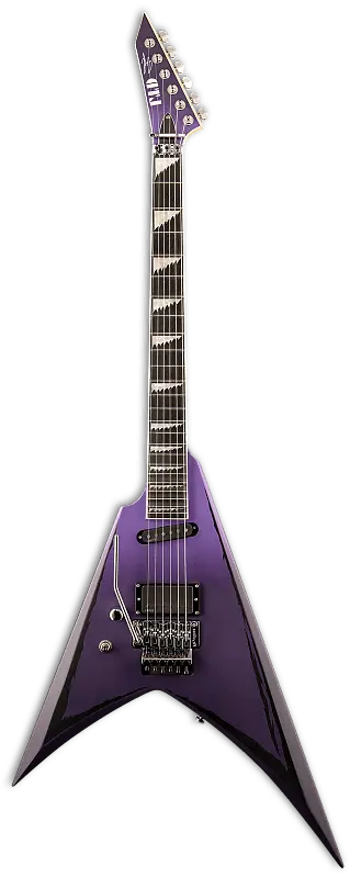 

Электрогитара ESP LTD ALEXI RIPPED LH Purple Fade Satin w/Ripped Pinstripes w/Case